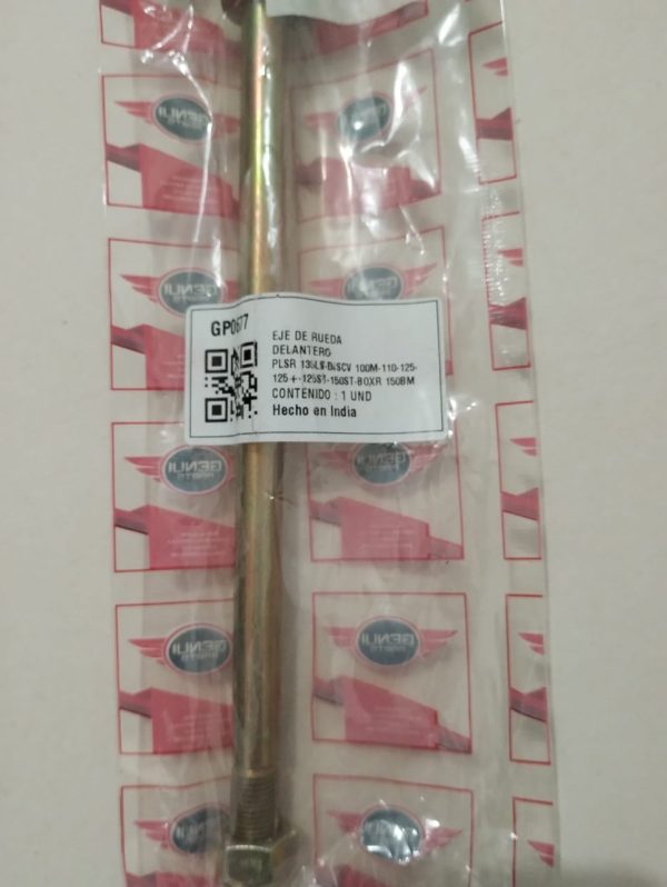 EJE RUEDA DEL.PULSAR 135 LS-DISCOVER 100M-110-125-125+-125ST-150ST-BOXR 150BM/GENUI_Unidad