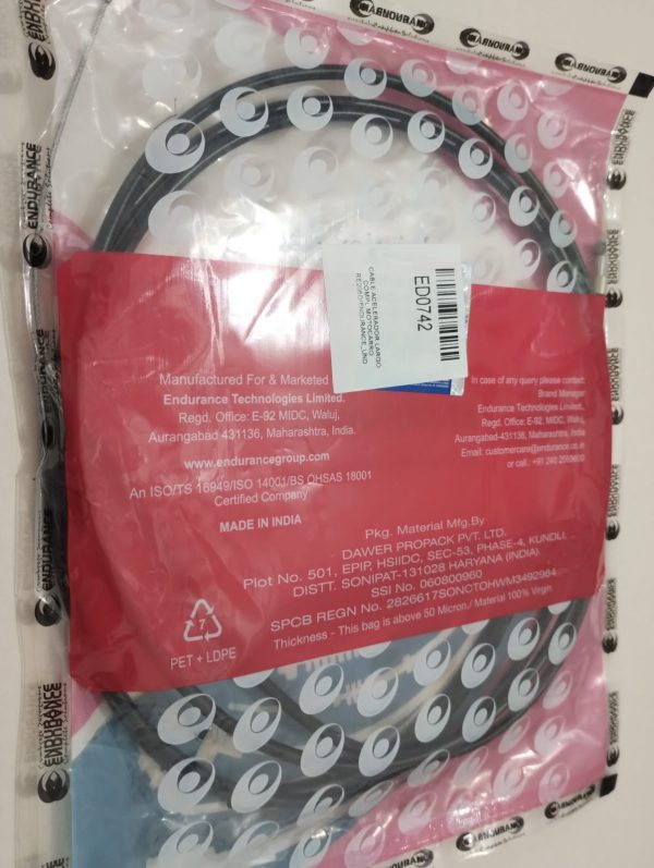 Cable ACELERADOR LARGO COMPL.MOTOCARRO RE 205D/ENDURANCE_UND