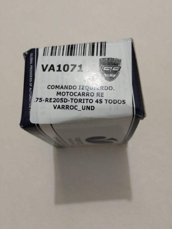 Comando Izquierdo MOTOCARRO TORITO 4S TODOS-RE 205D-RE 175/VARROC_UND 